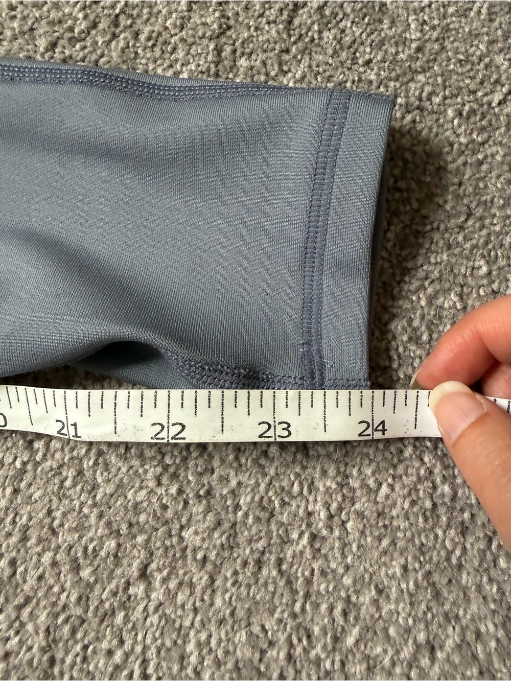 Fabletics Define PowerHold® High-Waisted Women’s 7/8 Legging in Stormcloud - Picture 10 of 11